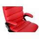 Fotel biurowy DECO czerwony