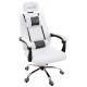 Fotel biurowy GIOSEDIO biały, model GPX002