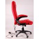 Kancelářské židle s masáží BRUNO červená