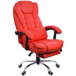 Fotel biurowy FBG czarno-czerwony