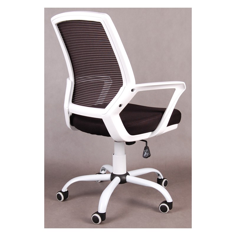 Sessel Bürosessel Chefsessel Bürostuhl Drehstuhl Bürodrehstuhl  Mesh-Membrane Schwarz/Weiß