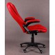 Kancelářské židle s masáží BRUNO červená