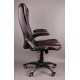 Fotel biurowy BRUNO brązowy z masażem