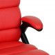 Fotel biurowy DECO czerwony