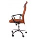 Fotel biurowy BSX brązowy